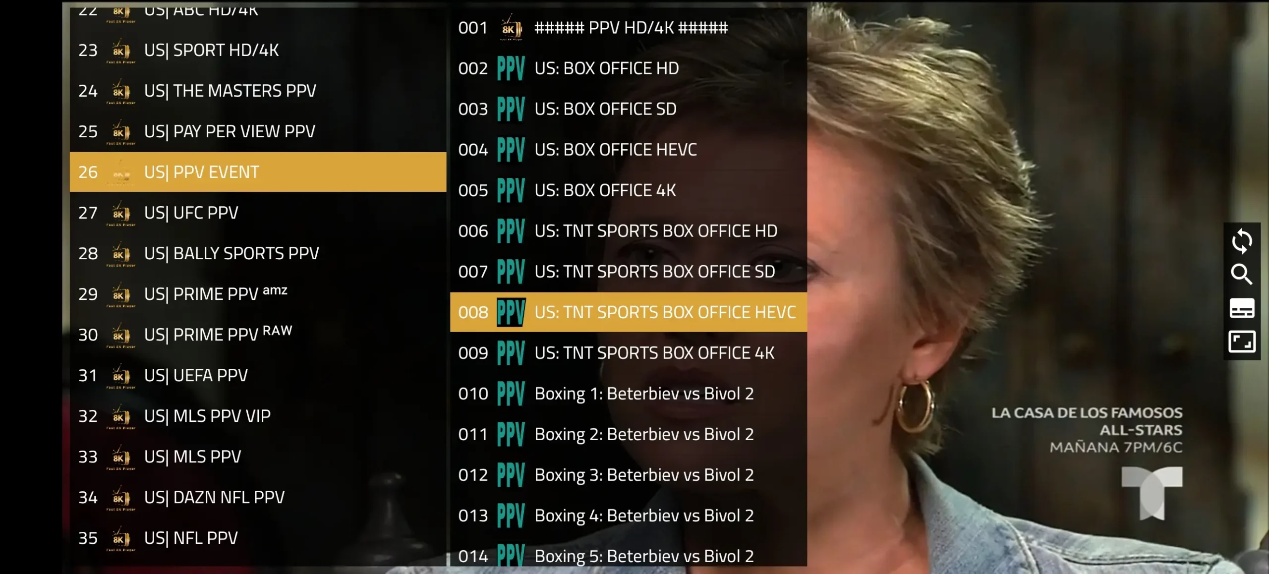 FreeTrialIPTV app Screenshot 1